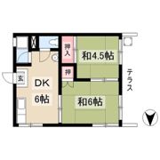 コーポふかみの間取り画像