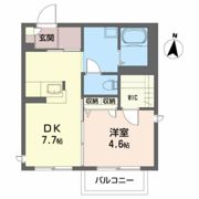 ラ・フォーレ八日町の間取り画像
