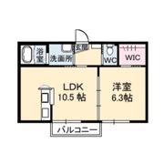 フェリスタージュFの間取り画像