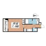 スカイフラット名古屋の間取り画像