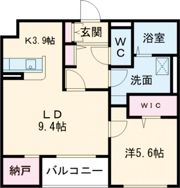 カーサパズEの間取り画像