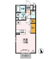 レジェンド ワコー Bの間取り画像