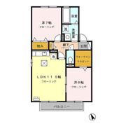 丘壱番館の間取り画像