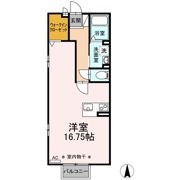 ポラリス Bの間取り画像