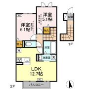 プレジール/シャルール プレジールの間取り画像