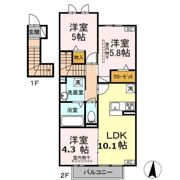 プレジール/シャルール シャルールの間取り画像