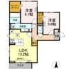 アン・ジュール中郷の間取り画像