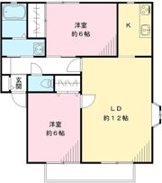 キャトルセゾン Aの間取り画像