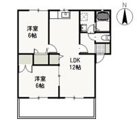 ヴェッセル Bの間取り画像