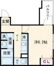 MELDIA湊の間取り画像