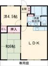 クレール香呂の間取り画像