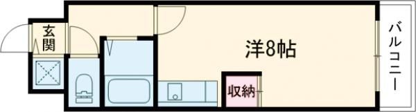 トーカンキャステール通町の間取り画像