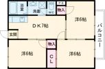 ハイツフォレストの間取り画像