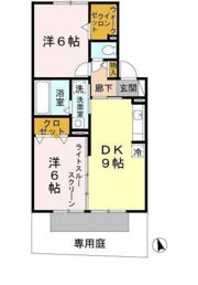 オアシスMARUGENの間取り画像