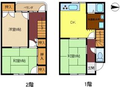 金川マンションの間取り画像