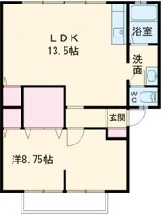 ハイツサンライフCの間取り画像
