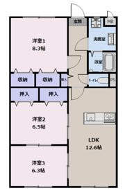 ライスガーデンの間取り画像