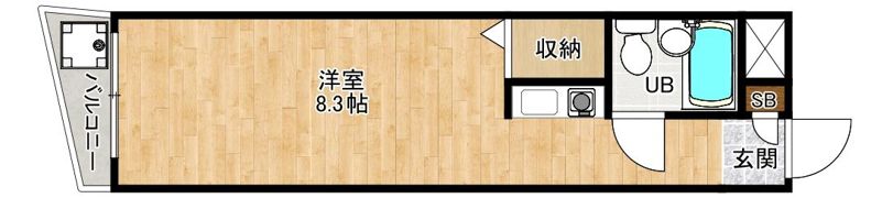 Bel Air GardenXⅡの間取り画像
