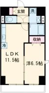 サンモールF.K.Dの間取り画像