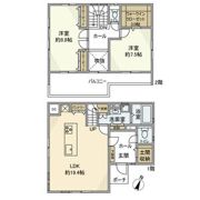 弁天戸建の間取り画像