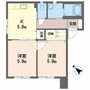 ガーデンハイツの間取り画像