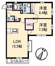 シャーメゾンIの間取り画像