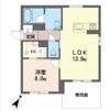 ベレオ中今泉の間取り画像