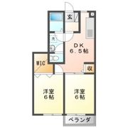 VIILA若宮Cの間取り画像