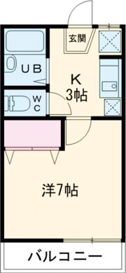三立ハイツⅢの間取り画像