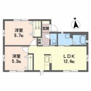 ACヴェルデ B棟の間取り画像