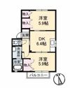 オレンジハイツの間取り画像