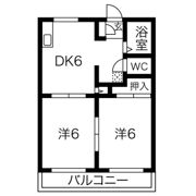 グリーンシティサンシャインB棟の間取り画像