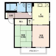 バリュージュ北町 Aの間取り画像