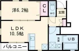 アムール エストの間取り画像