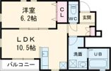 アムール エストの間取り画像