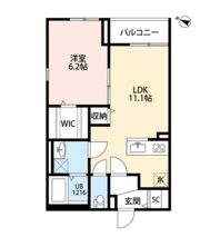 リバービュー打越の間取り画像