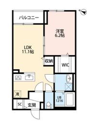 リバービュー打越の間取り画像