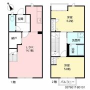 ディアスパルモS Ⅱの間取り画像