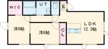 COCOA－Ⅰの間取り画像