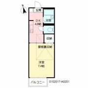 ジュネスの間取り画像