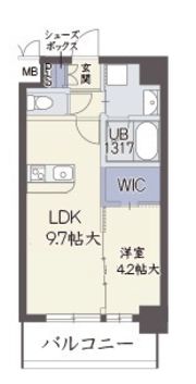 レシオ千里丘の間取り画像