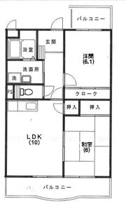 グローリーの間取り画像
