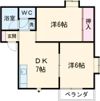 ハイツカレントCの間取り画像
