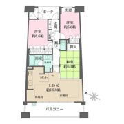 リーデンススクエア宝塚リバージュの間取り画像