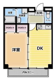 ローズの間取り画像