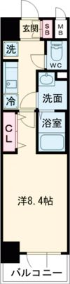 レシオス神戸クラルスの間取り画像