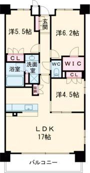 ワコーレ神戸トアプレミアムの間取り画像