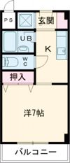 ヴェルドゥール北春日丘の間取り画像