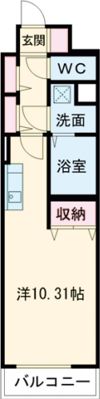 ラミューズ宇都宮の間取り画像