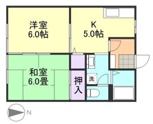 エスポワールマキの間取り画像